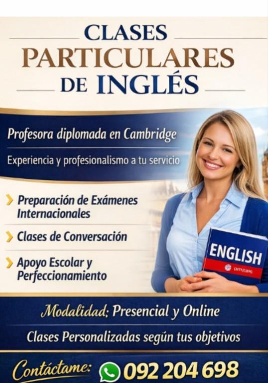 CLASES PARTICULARES IDIOMAS en Barrio Hipódromo - Imagen 1
