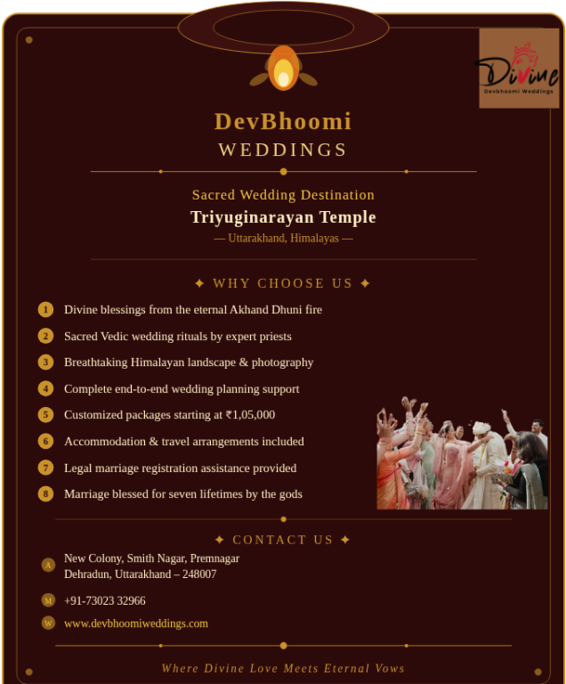 Triyuginarayan Temple Wedding Guide in India - Image 1