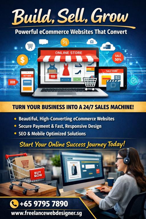 Build, Sell, Grow – Powerful eCommerce Websites That Convert in Singapore - Image 1