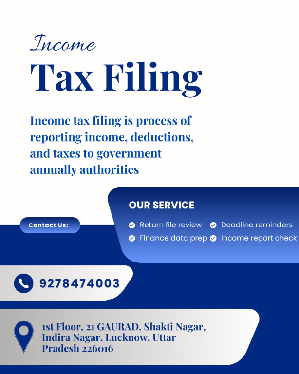 Income Tax Filing Made Simple for Individuals in Lucknow - Image 1