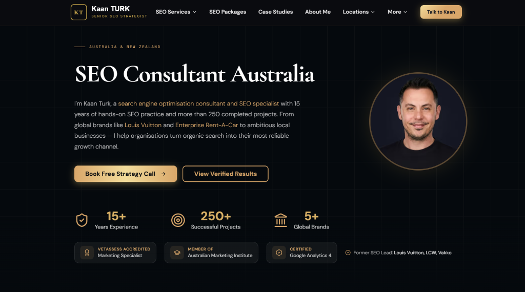 Kaan Turk - Search Engine Optimisation Consultant in Altona - Image 1