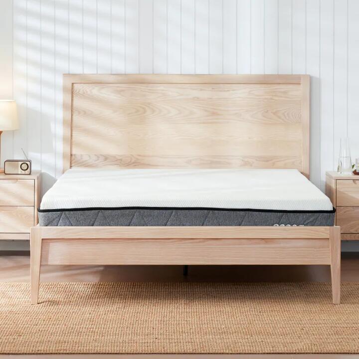 Ridge Timber Bed Frame - Ash / Queen in Waitakere - Image 1