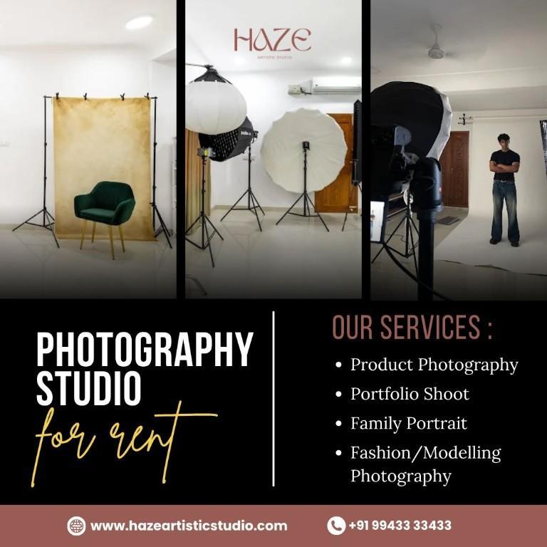 Professional Photo Studio Rental in Hopes | Haze Artistic Studio in Coimbatore - Image 1