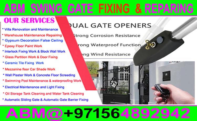 Automatic Sliding Gate controller Machine Fixing in Ajman Sharja in Ajman - Image 3