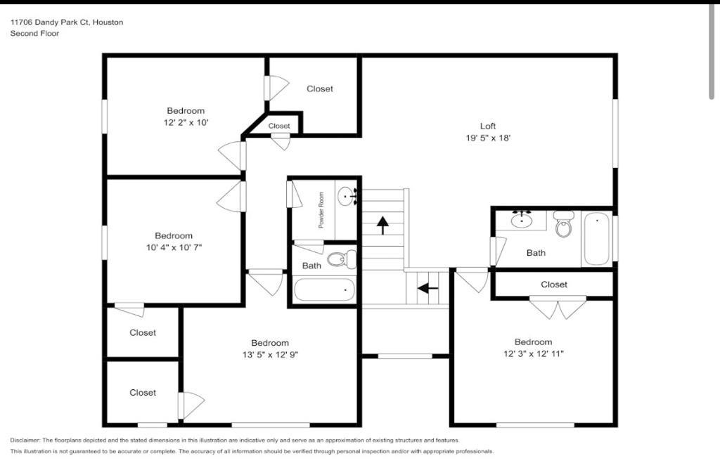 5 BEDROOM HOME SUITABLE FOR A NICE FAMILY AVAILABLE FOR RENT in Houston - Image 3