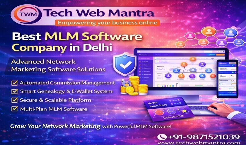 MLM Software Company in Delhi | Custom MLM Software Solutions in Delhi - Image 1