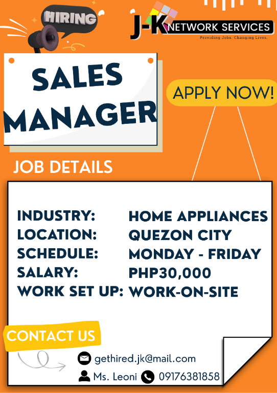Sales Team Leader (Senior) in Quiapo - Image 1