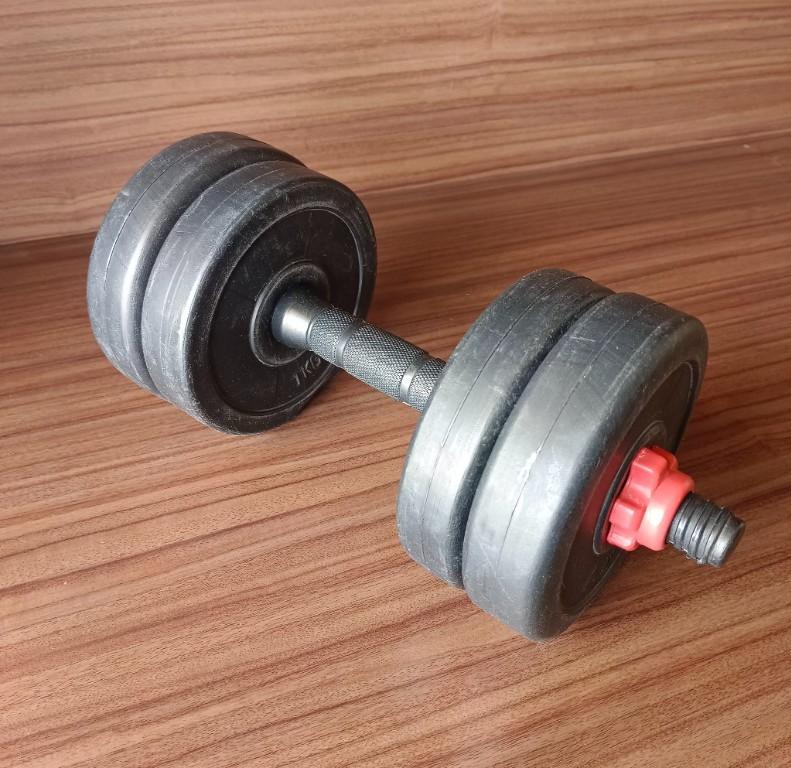 Adjustable 4kg Dumbles Good Condition in India - Image 2