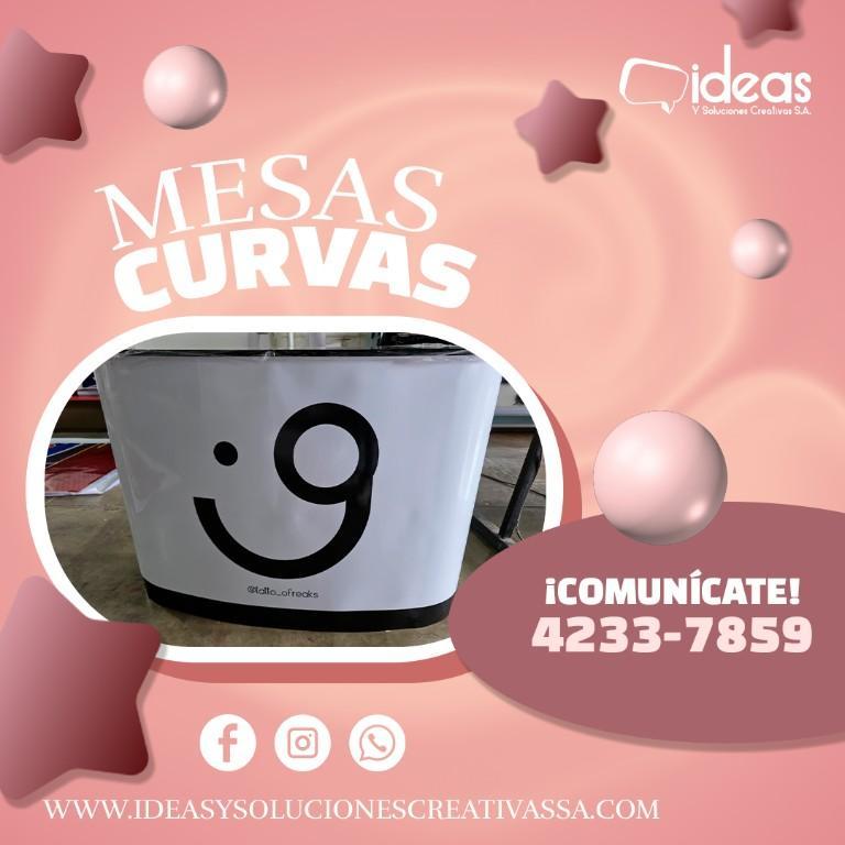 MESAS CURVAS PERSONALIZADAS en Cobán - Imagen 1