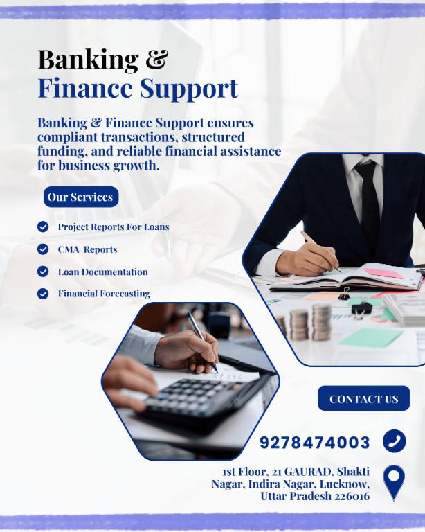 Expert Banking and Finance Support for Businesses in Lucknow - Image 1