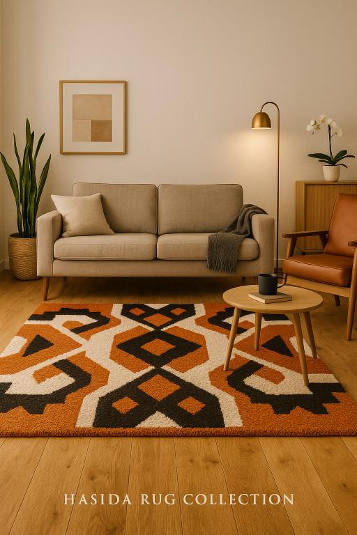 Buy Stylish Luxury Handmade Rug from Hasida Rugs Collections in India - Image 1
