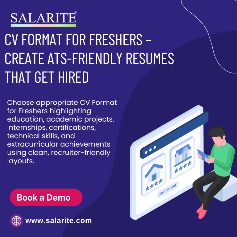 CV Format for Freshers – Create ATS-Friendly Resumes That Get Hi in Vaishali Nagar - Image 1
