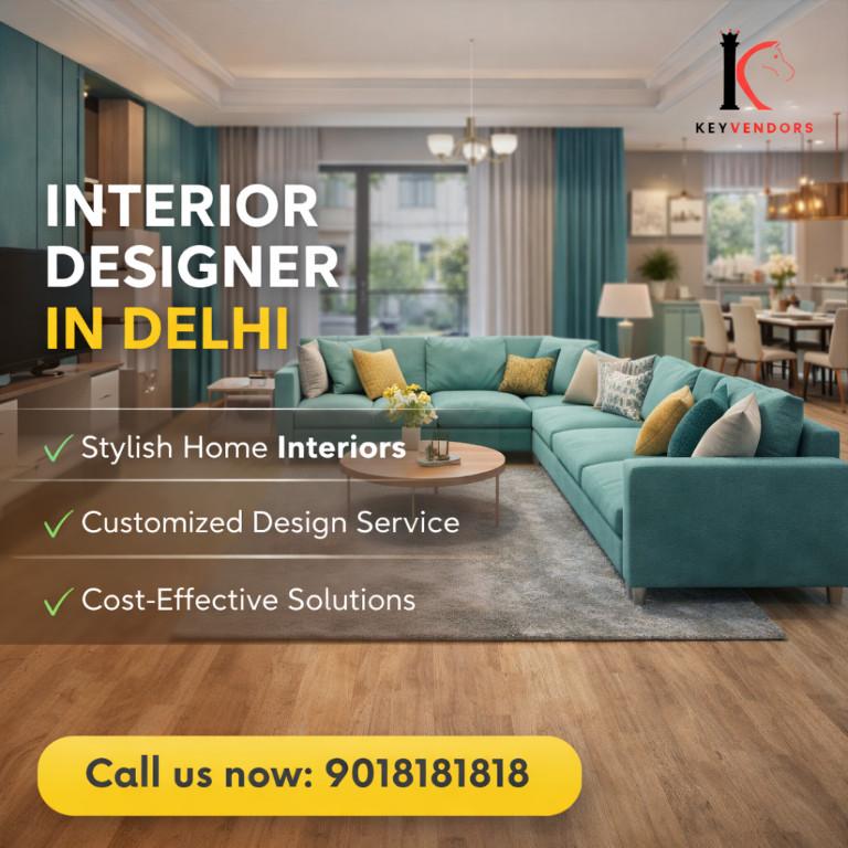 Affordable Home Interior Designer In Delhi By Keyvendors in India - Image 1
