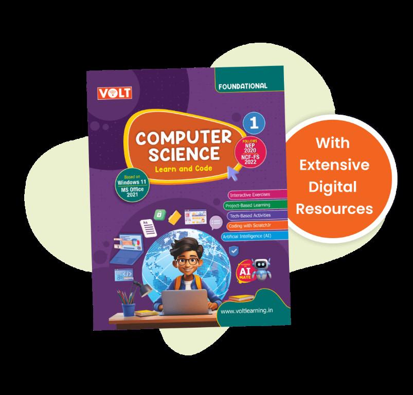 Best Computer Science Books for Classes 1–8 - VOLT Learning in Daryaganj - Image 1