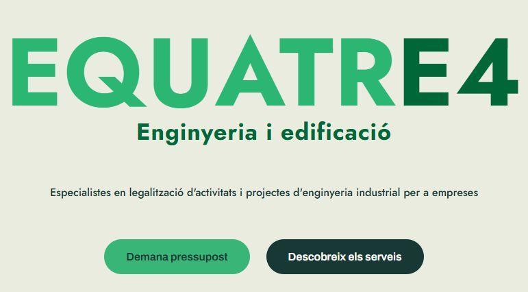 Equatre - Enginyeria i edificació en Espluga - Imagen 1
