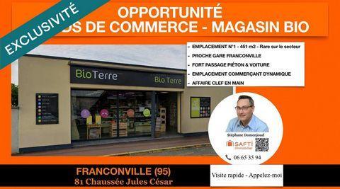 MAGASIN BIO RENTABLE ? CLIENTÈLE FIDÈLE ? CLÉ EN MAIN à Franconville - Photo 1