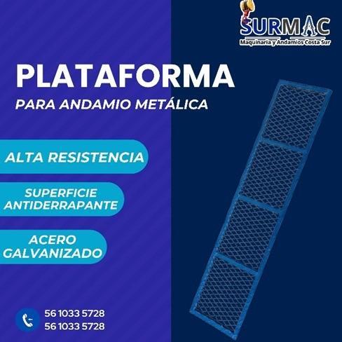 PLATAFORMA PARA ANDAMIO METÁLICA EN AGUASCALIENTES en México - Imagen 1