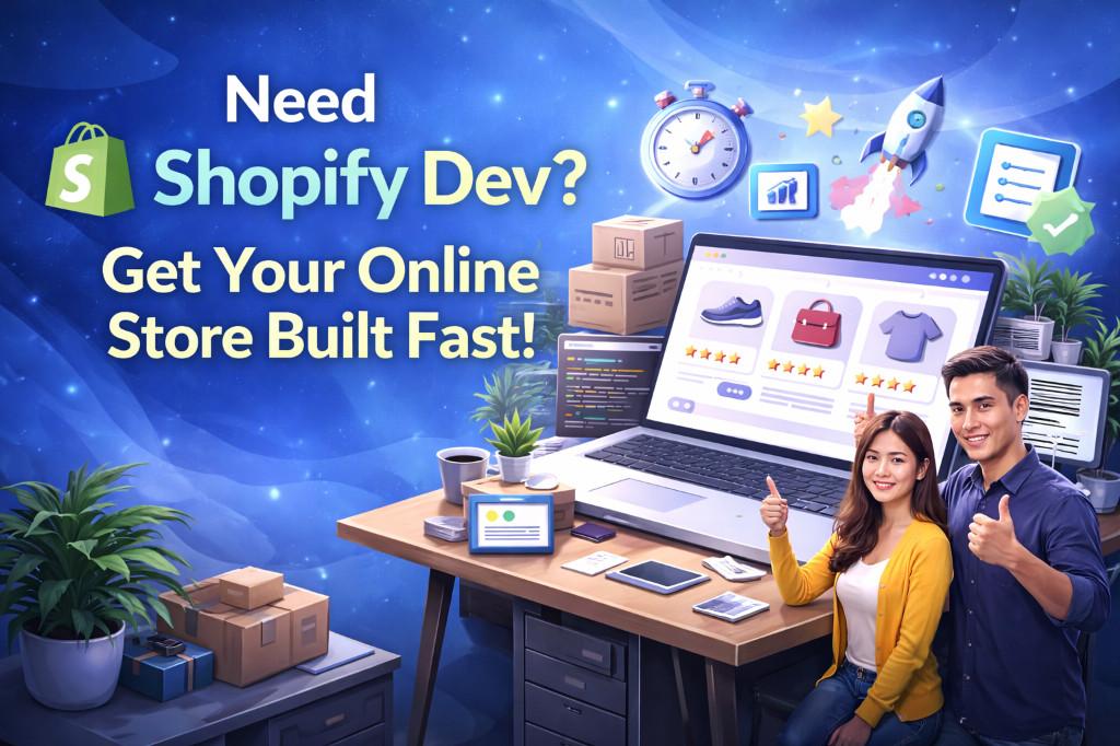 Need Shopify Dev Get Your Online Store Built Fast! in India - Image 1