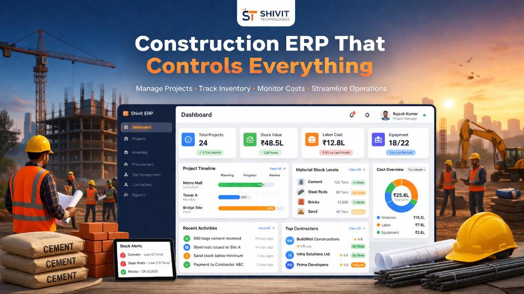 Construction Management Software Implementation in india in India - Image 1