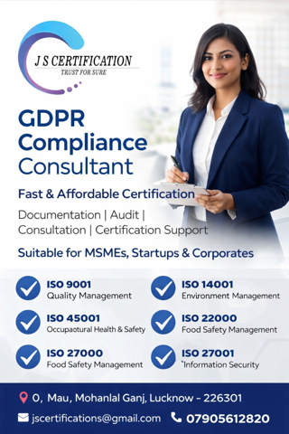 GDPR Compliance Consultant in India - Image 1