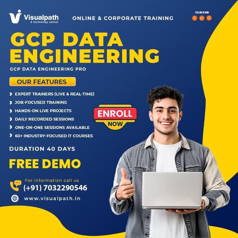 Google Cloud Data Course | Data Engineer Training Hyderabad in Kachiguda - Image 1