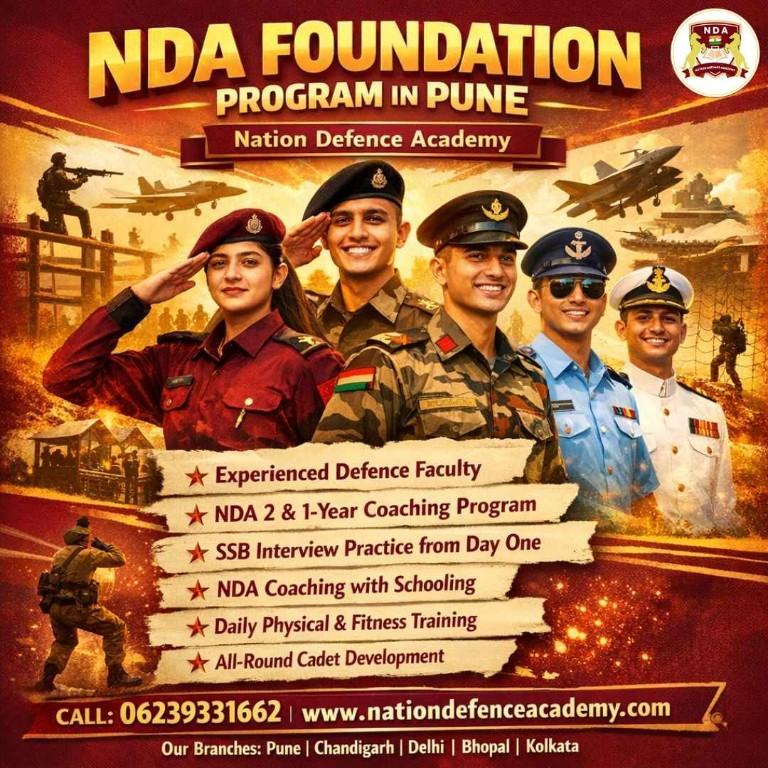NDA Foundation Program in Pune in India - Image 1