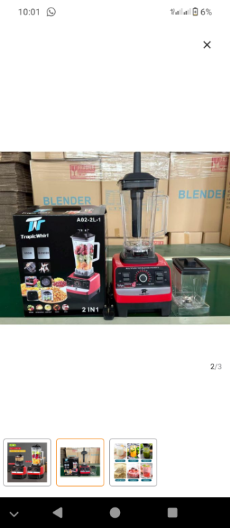 Electric Blender for Sale – Perfect for Smoothies & Cooking in Calabar - Image 2