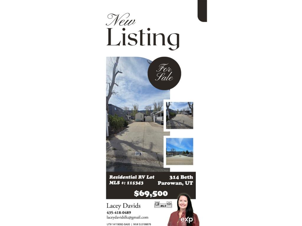 314 Beth Parowan Utah RV Lot For Sale Foothills RV Park in Saint George - Image 1