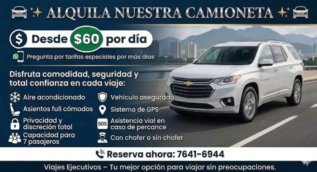 ALQUILER DE VEHICULOS PARA TODO EL PAIS en San José Villanueva - Imagen 7