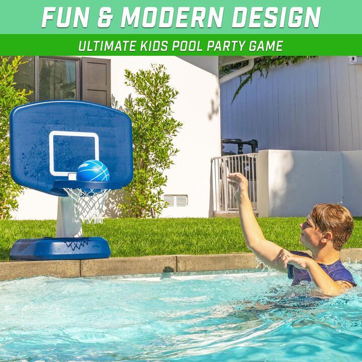 Splash Hoop Poolside Basketball Game -- Blue in Australia - Image 1