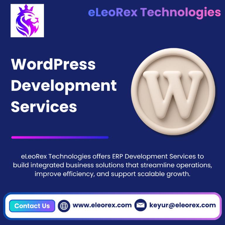 Best WordPress Development Services | eLeoRex Technologies in India - Image 1