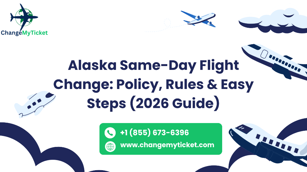 Alaska Same-Day Flight Change Policy 2026 – Quick Guide in United States - Image 1