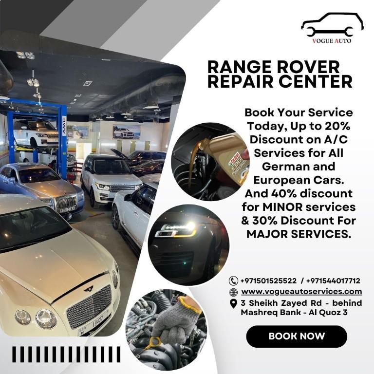 Range Rover Major & Minor Services In Dubai in United Arab Emirates - Image 1