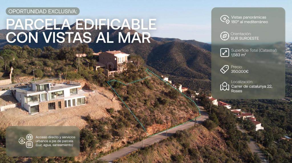 Venta de Terreno en Roses en Figueras - Imagen 1