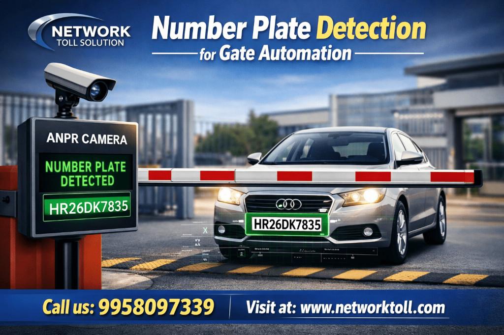 Number Plate Detection for Gate Automation in New Delhi - Image 1