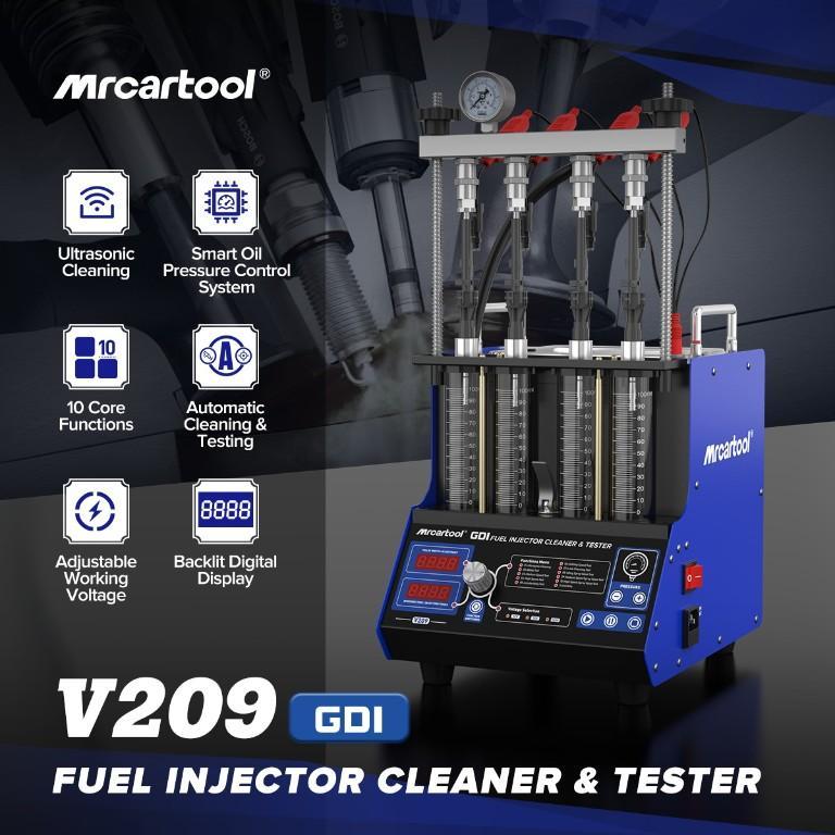 MRCARTOOL V209 GDI Fuel Injector Cleaner Machine in Ahmedabad - Image 4
