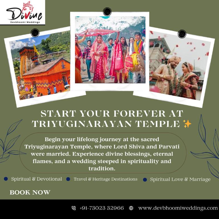 Triyuginarayan Wedding Sacred & Trending in India - Image 1