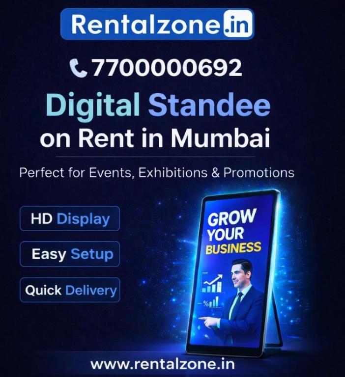 Digital Standee On Rent In Mumbai Start Rs.3000 in India - Image 1