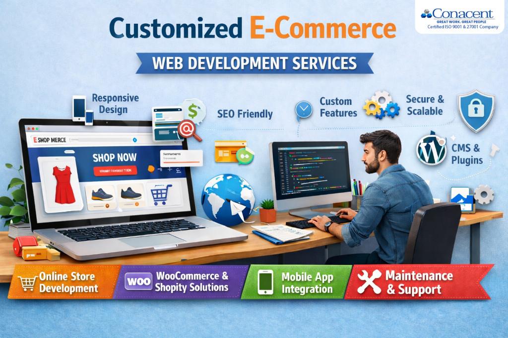 Custom E-Commerce Web Development Services for Growth in Howrah - Image 1