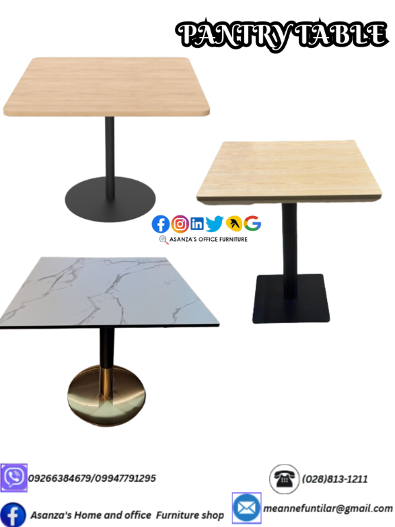 PANTRY TABLES AND CHAIRSSSSSSS in Philippines - Image 2