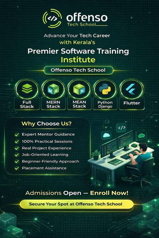 Offensotech – Software Development & Digital Marketing Company in Cherai - Image 1
