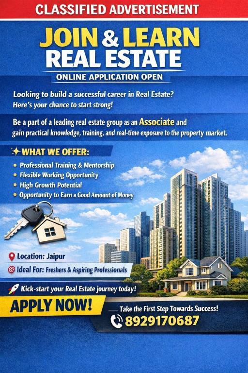 Join & Learn Real Estate – Start Your Career Today! in India - Image 1