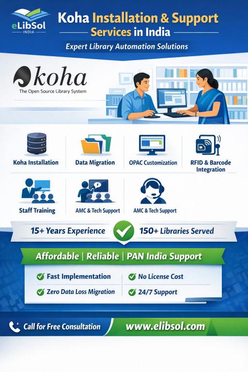 Koha Installation & Support Services in India | Expert Library A in Delhi - Image 1