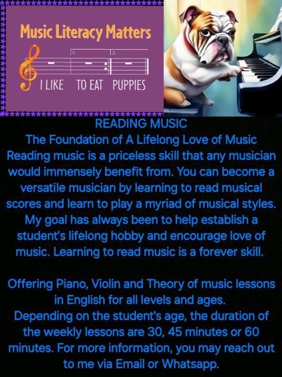 Piano and Violin Lessons in English in Köln - Bild 3