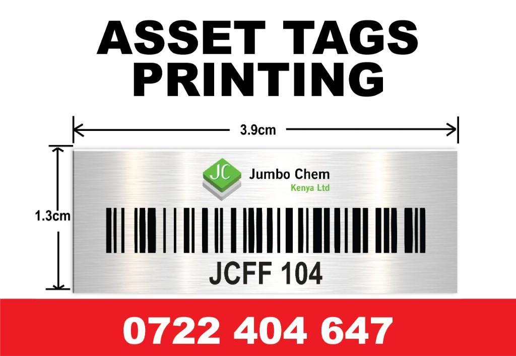Custom Plates, Tags & Labels | Industrial, Asset, Identification in Kenya - Image 1