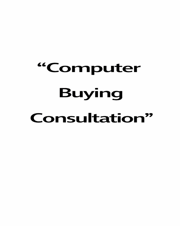 Computer Buying Consultation in Palm Desert - Image 1