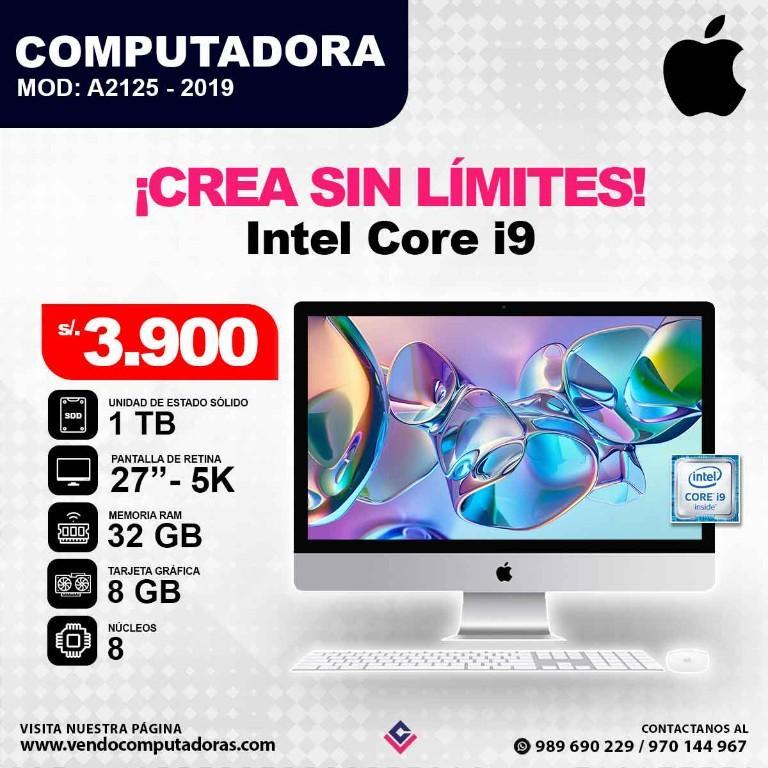 Computadora iMac Intel Core i9 en Lima - Imagen 5