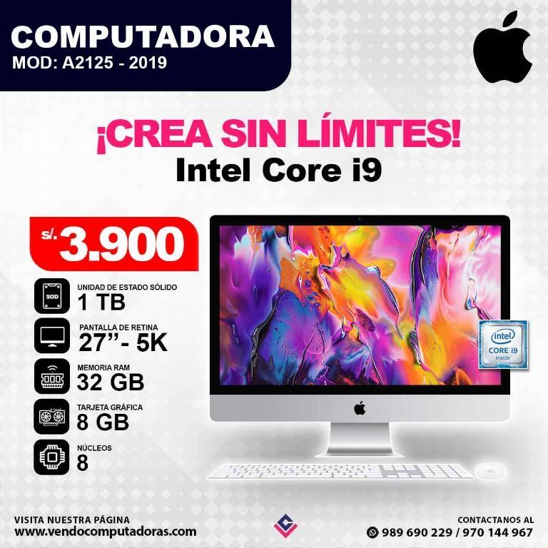Computadora iMac Intel Core i9 en Lima - Imagen 2