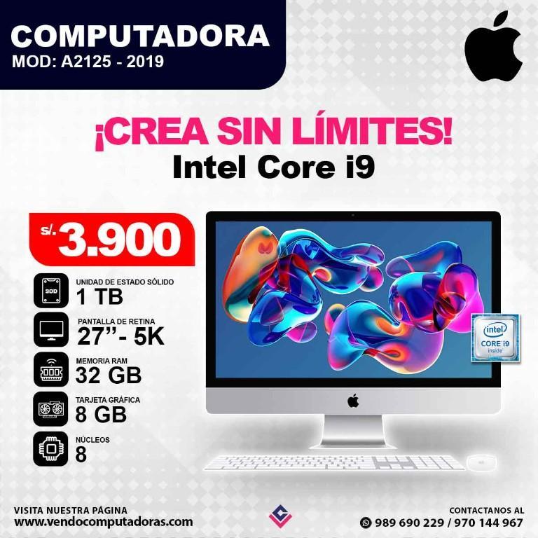 Computadora APPLE iMac Intel Core i9 en Lima - Imagen 5