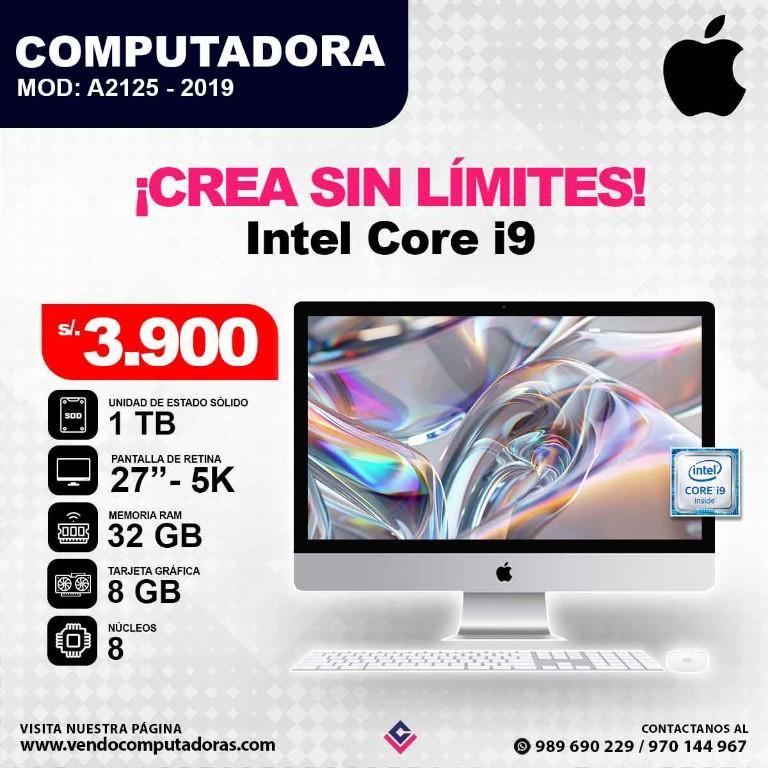 Computadora APPLE iMac Intel Core i9 en Lima - Imagen 4